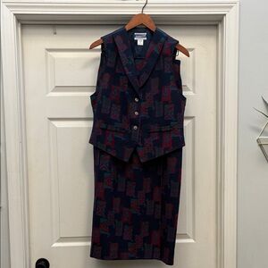 Pendleton 100% Wool Multicolor Geometric Patterned Set